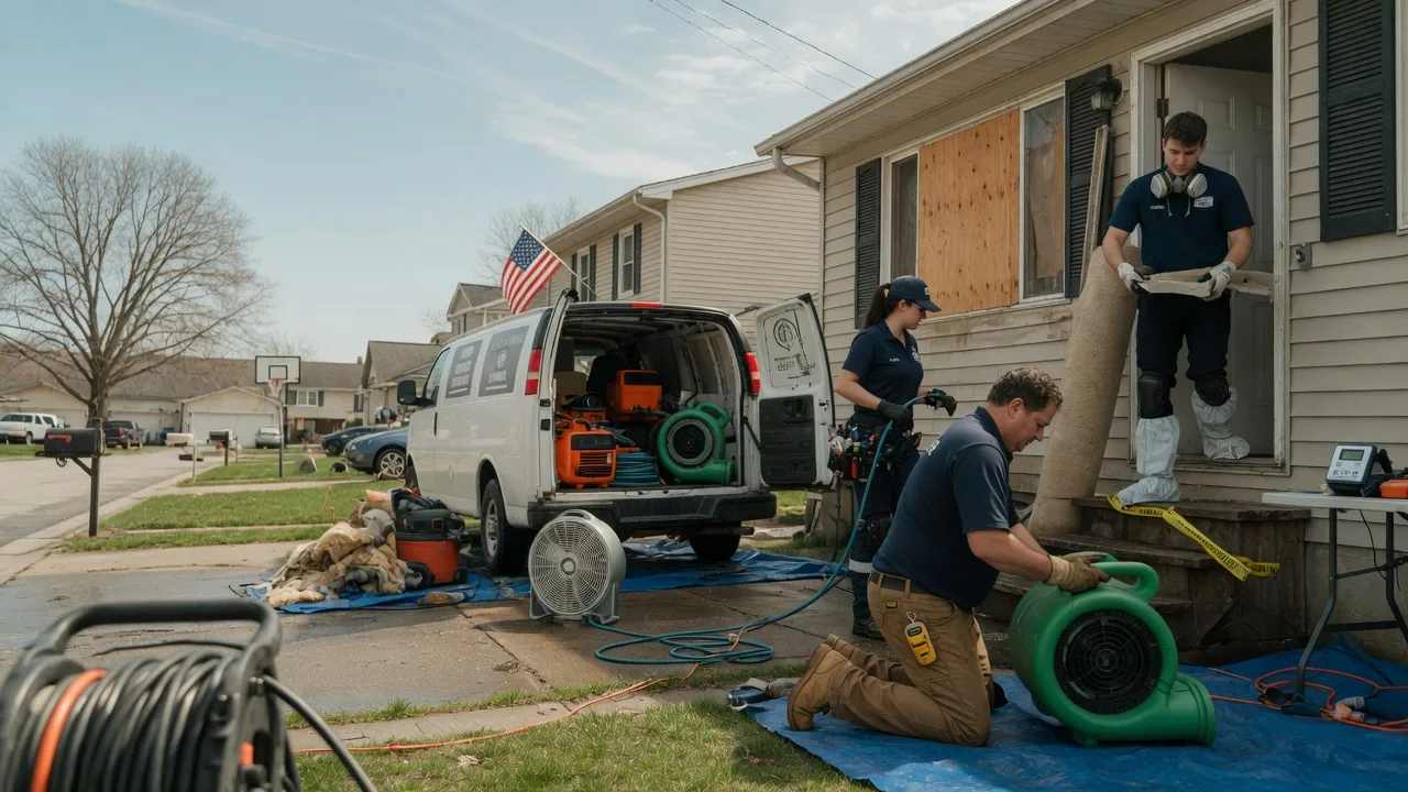 Water Damage Restoration in Macksburg, OH near me